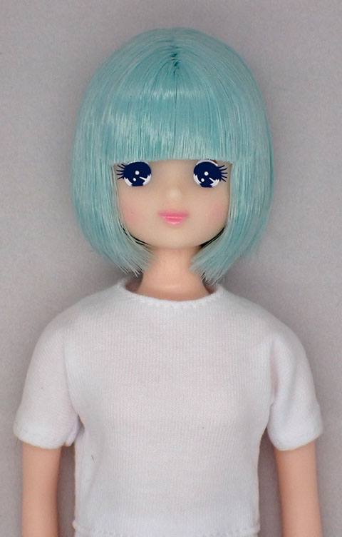 ♥リカちゃん♥　リカちゃんキャッスル　ミントグリーン・スーパーロングストレート リカちゃんキャッスル スーパーロングストレートの通販 by なし